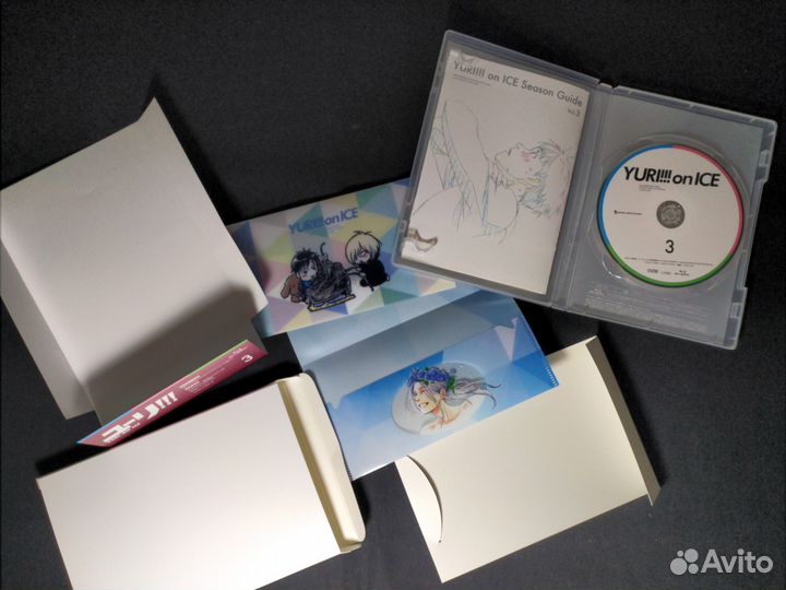 Аниме Yuri on ICE бд-диски (полное первое издание)