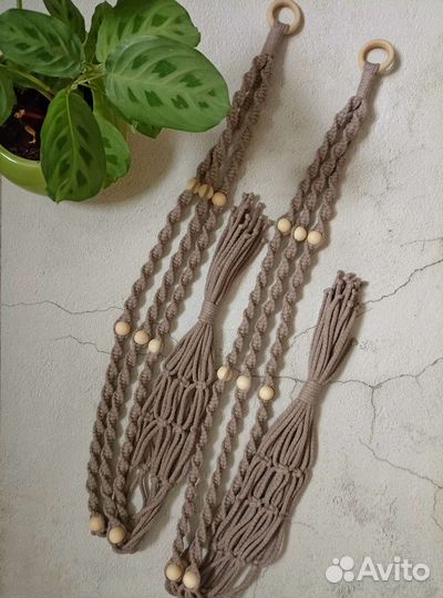 Кашпо - подвес макраме