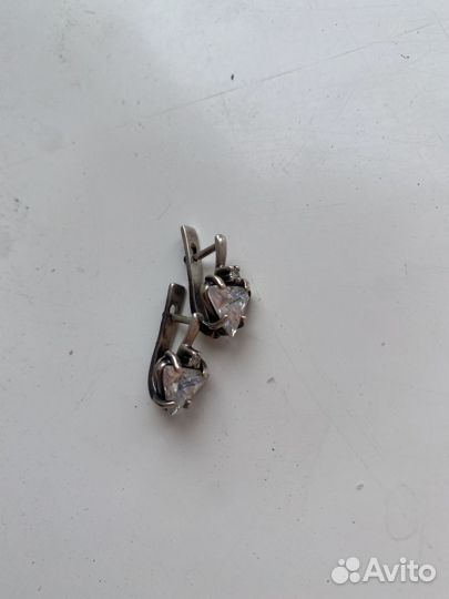 Серебряные серьги