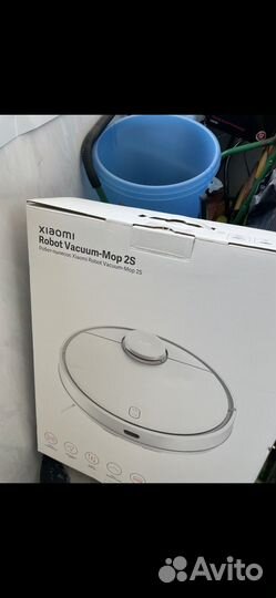 Робот пылесос xiaomi mi robot vacuum mop 2s