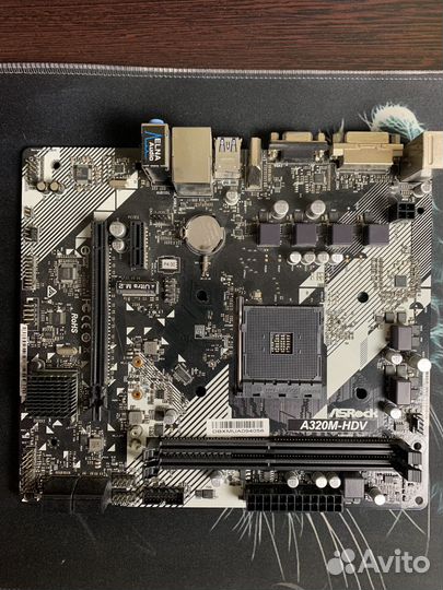 Материнская плата asrock A320M-HDV