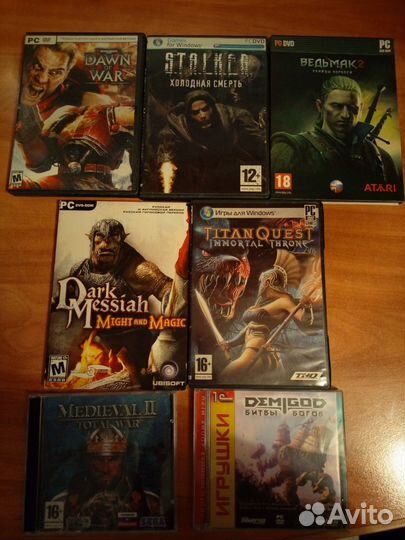 Диски пк игры
