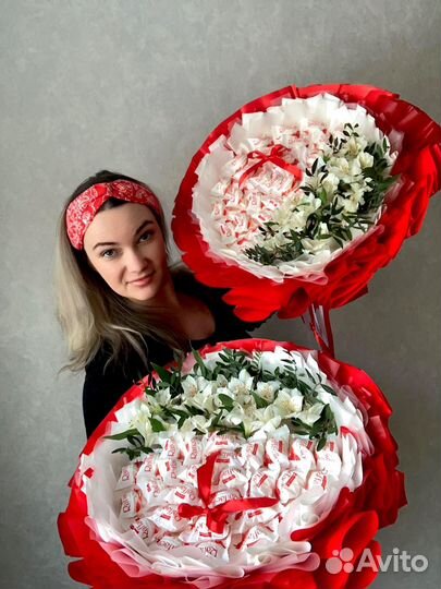 Букет из конфет Raffaello/подарок учителям