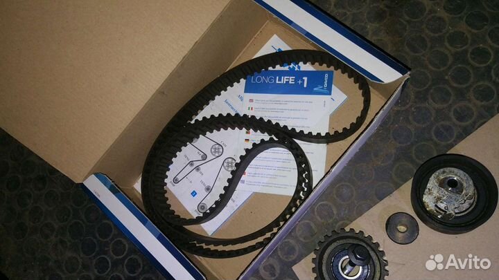 Оригинал ремень грм с роликами Дукато 244