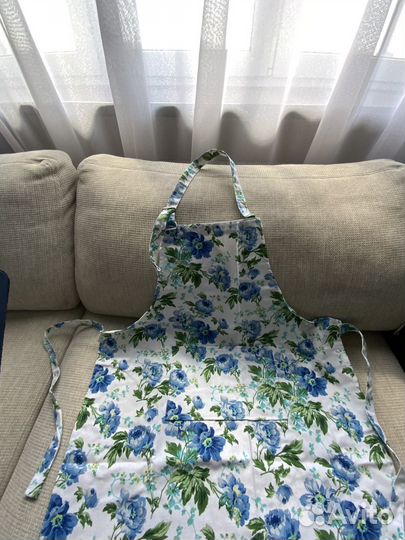 Полотенца кухонные, фартук ведерки IKEA