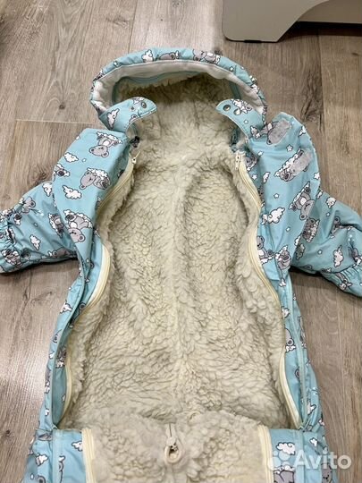 Комбинезон-трансформер для мальчика 62-74 см