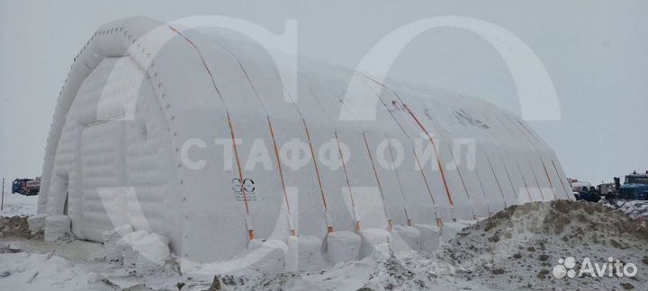 Надувной ангар