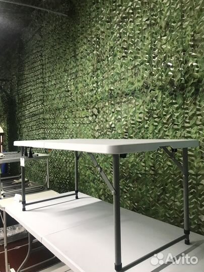 Стол складной усиленный, 120х60х74 см