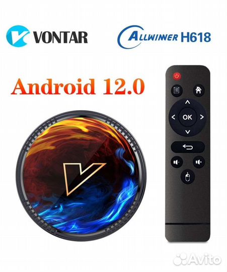 Smart tv Android приставка vontar, transpeed