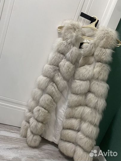 Жилетка меховая натуральная