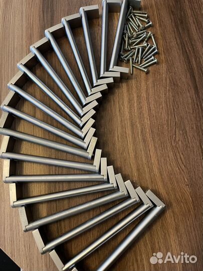 Мебельные ручки 128мм - 17 шт