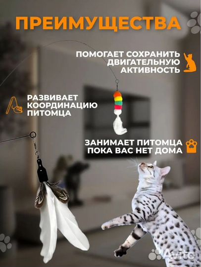 Игрушка для кошек. Новая