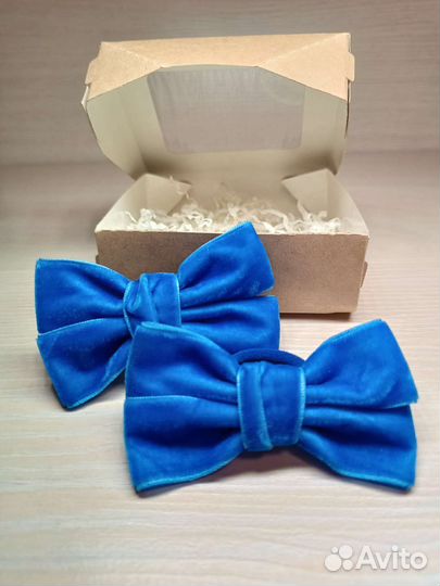 Бантики из бархата