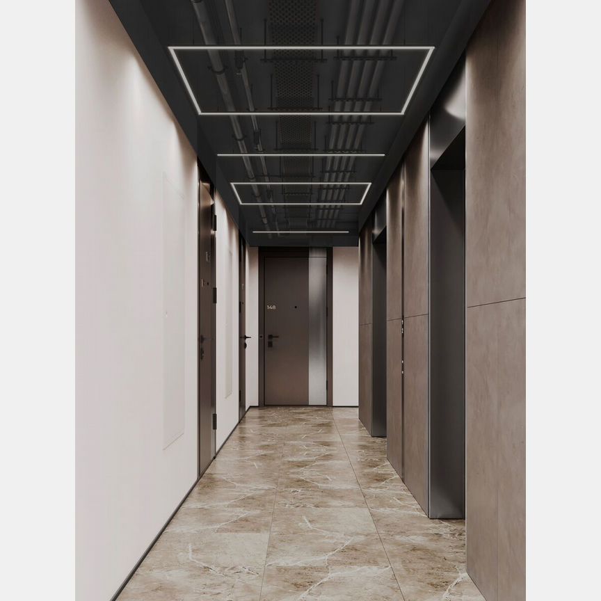 3-к. квартира, 68,3 м², 23/42 эт.