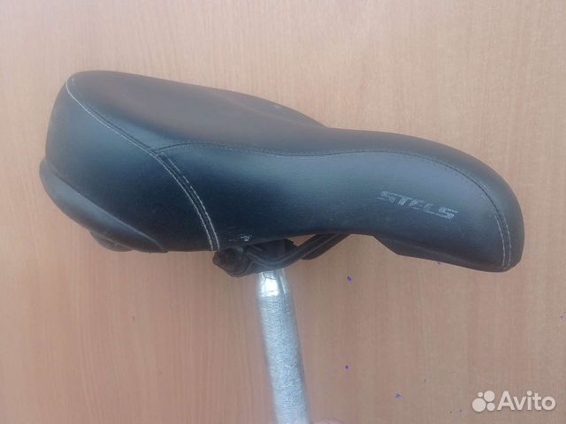 Сиденье на велосипед широкое мягкое