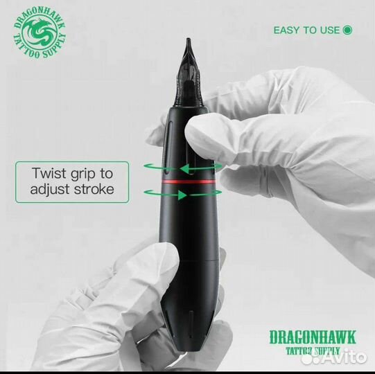 Тату машинка mast Pen роторная черная новая