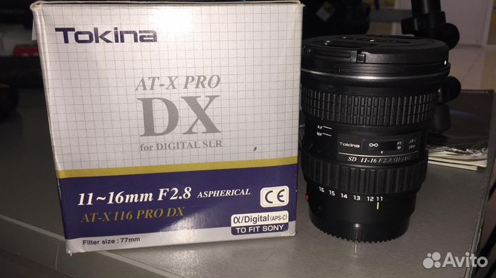 Tokina AT-X 11-16 f/2.8 Pro DX Sony, Новый