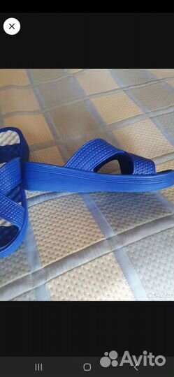 Резиновые шлепанцы 39р
