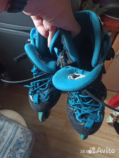 Роликовые коньки раздвижные 36-39