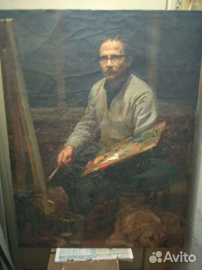 Автопортрет известного советского живописца