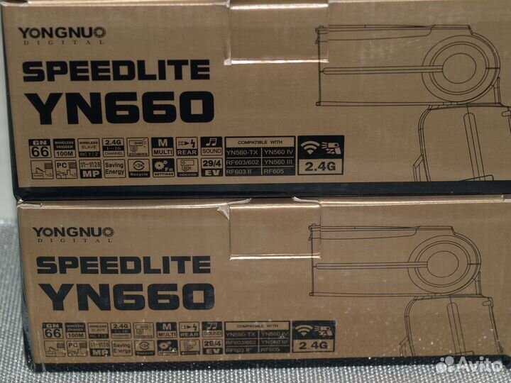 Фотовспышка Yongnuo Speedlite YN660