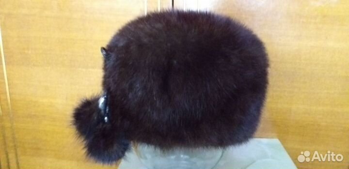 Шапка норковая женская