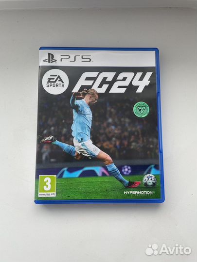 Игра для приставки ps5 ea fc 24