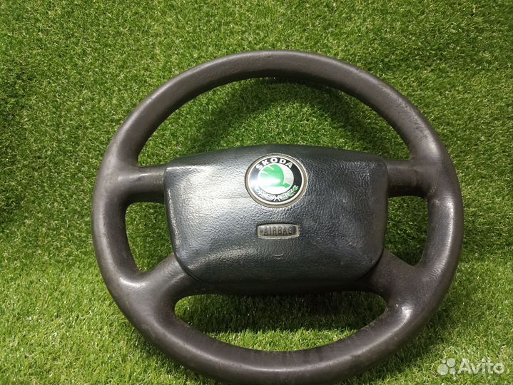 Руль с подушкой безопасности Skoda Octavia A4