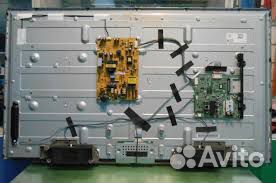 Блоки PSU, платы Main и элементы T-con и др