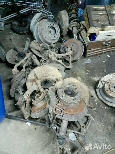 Нива супорта,задние барабаны и кулак