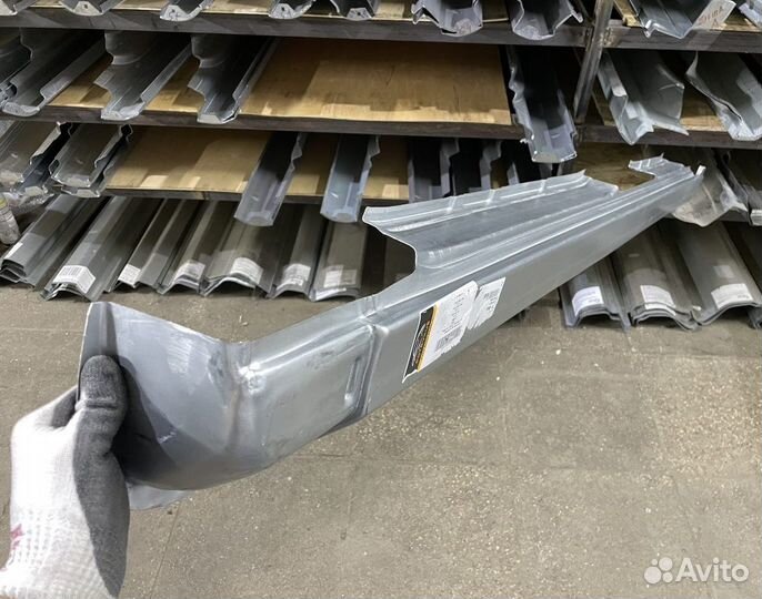 Порог левый Chevrolet Lanos 2002-2009 (Potrykus)