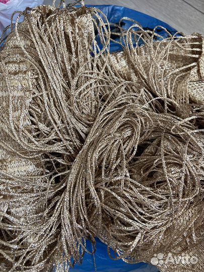 Шторы нитяные кисея 3 шт