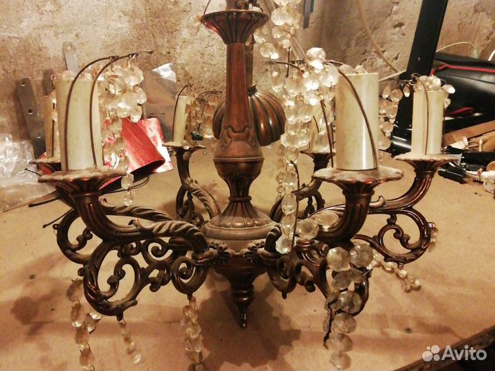 Люстра рестоврацию