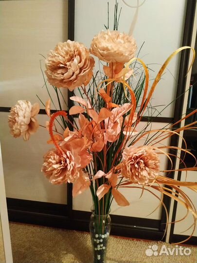 Искусственные цветы для декора