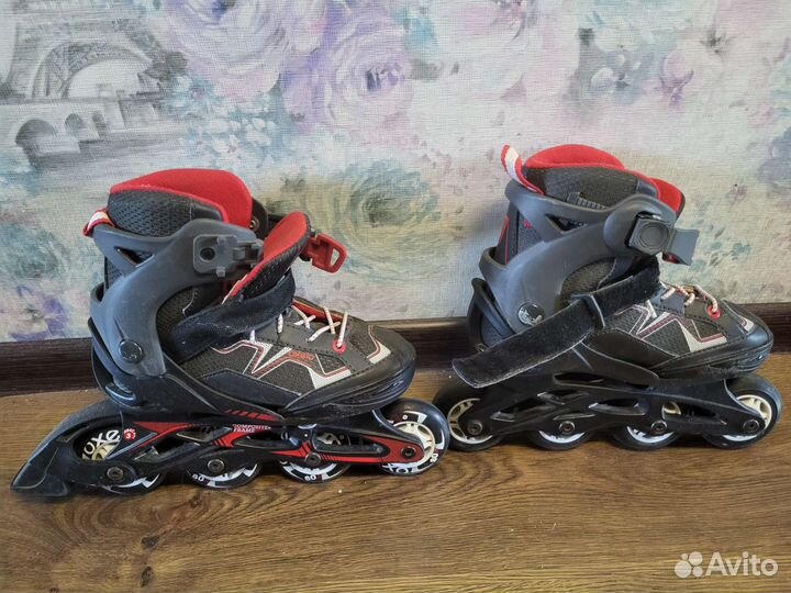 Роликовые коньки детские и защита