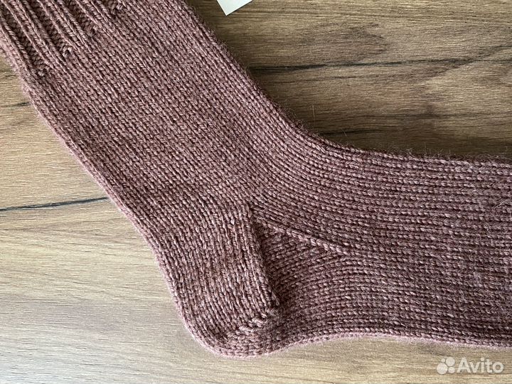 Носки шерстяные вязаные женские 38/39