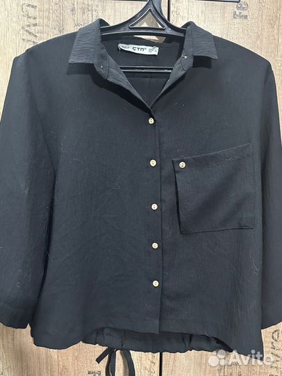 Рубашки и джемпер женские бу