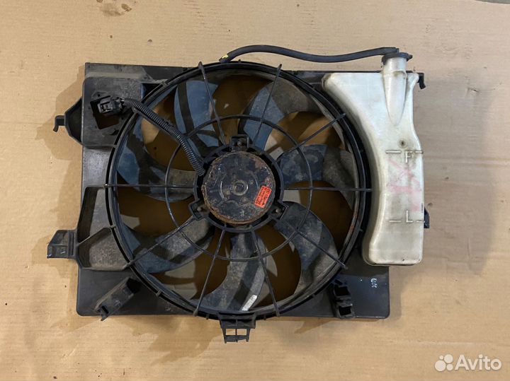 Диффузор радиатора hyundai solaris