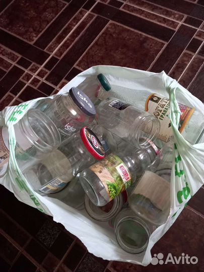 Стеклянная банка 3л-10 шт СССР