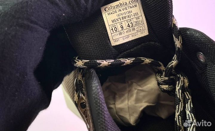 Кроссовки Columbia качественные