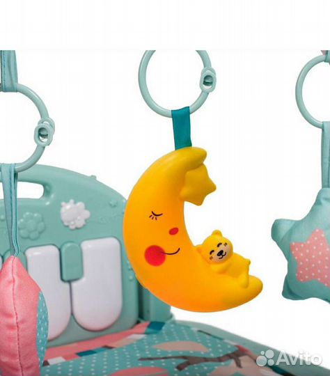 Развивающий коврик с пианино