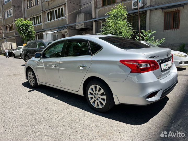 Nissan Sentra 1.8 CVT, 2017, 98 000 км