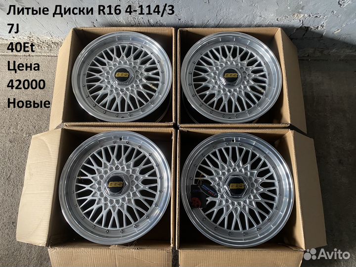 Литые Диски R16 4-114/3 Новые Отличное качество Вы