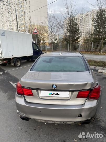 BMW 7 серия 4.4 AT, 2008, 209 550 км