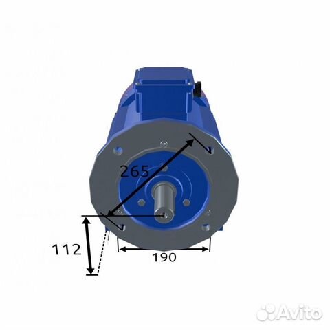 Электродвигатель аир аир 112М2 (7.5кВт/3000об.мин)