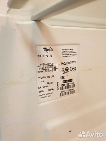 Холодильник whirlpool