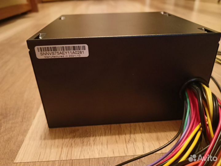 Блок питания aerocool vx plus 750w