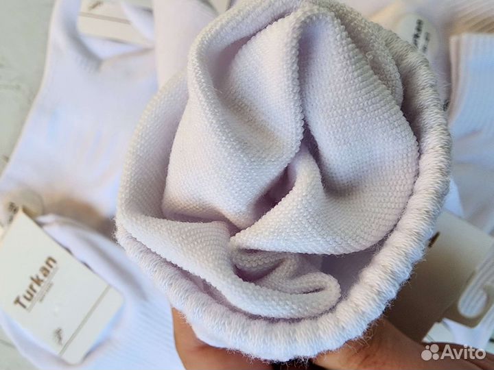 Носки женские короткие белые