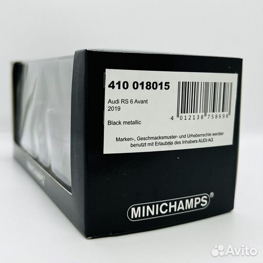 Audi RS6 Avant 2019 Minichamps 1/43