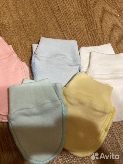 Чепчик для новорожденного. Антицарапки